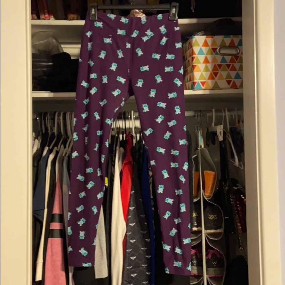 Lularoe leggings unicorns in sunglasses OS